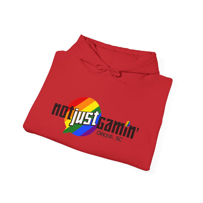 Not Just Gamin' Pride Unisex Heavy Blend™ Hooded Sweatshirt