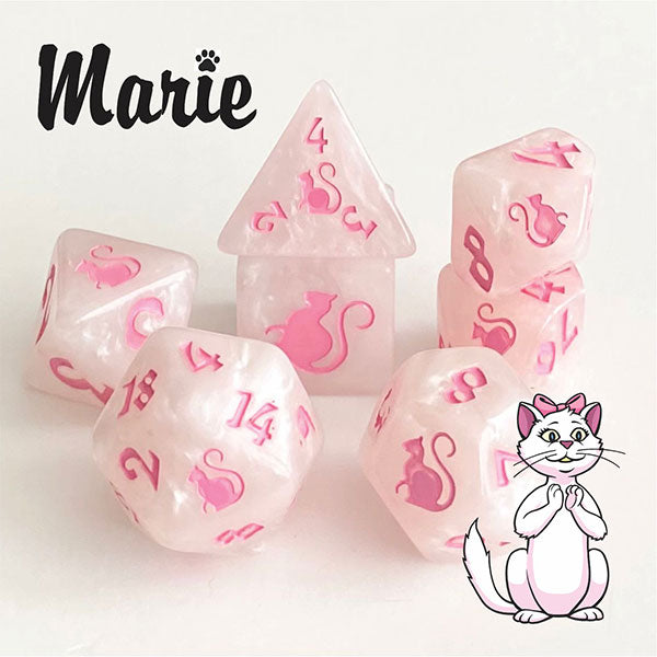 Kitty Clacks: 7-Die Set Marie