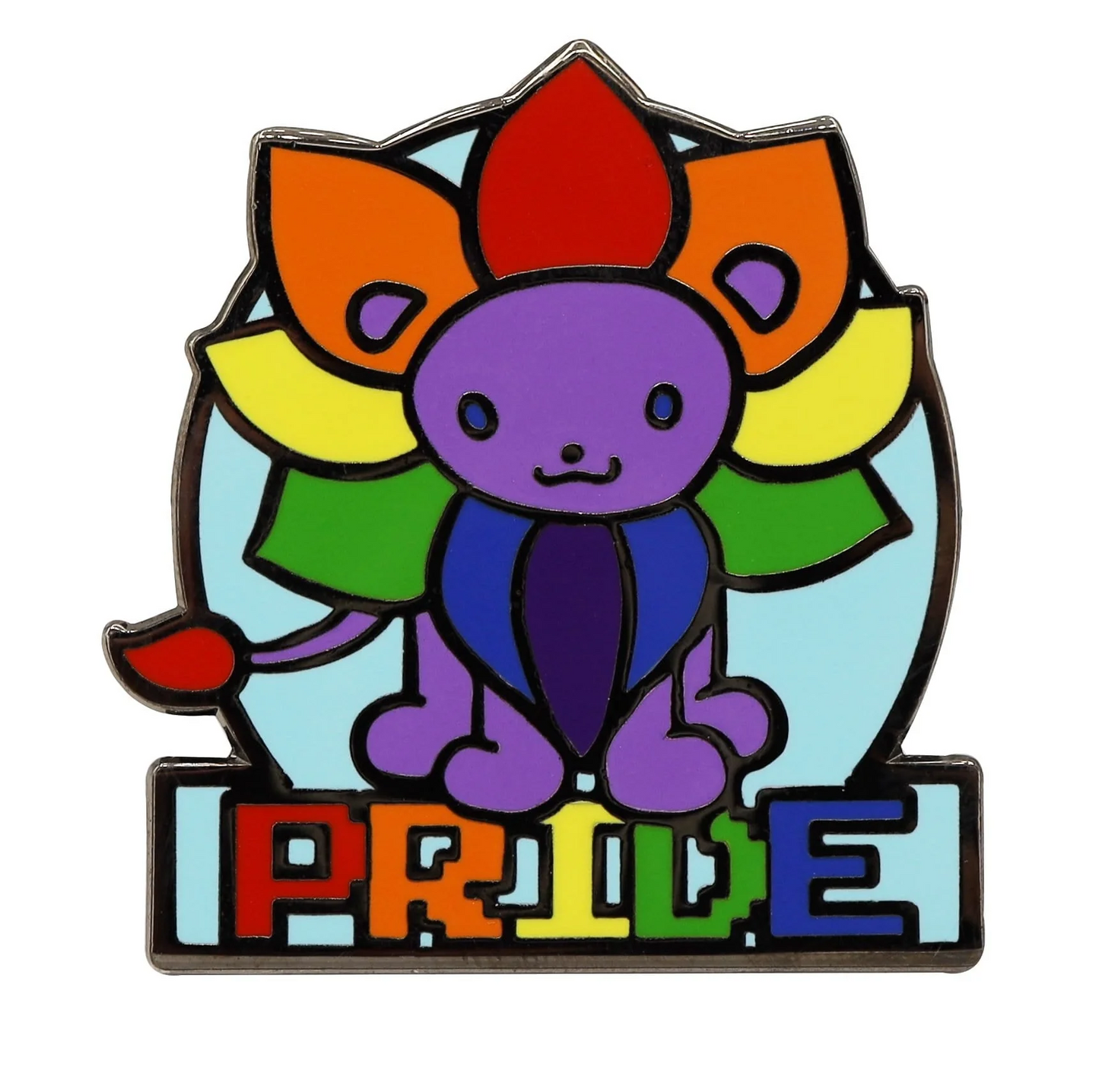 Foam Brain - Mimic Pride Pin - Lion