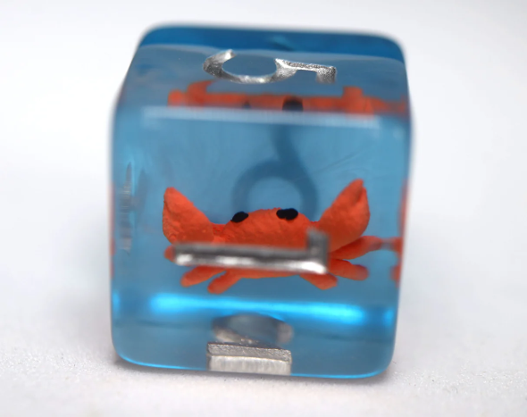Foam Brain - Cranky Crab RPG Dice Set