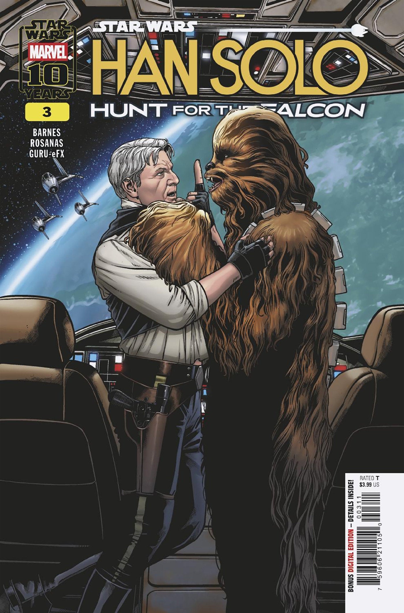 Star Wars: Han Solo   Hunt For The Falcon Mini Series Bundle #1