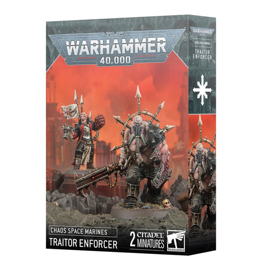 40K - Chaos Space Marines, Traitor Enforcer