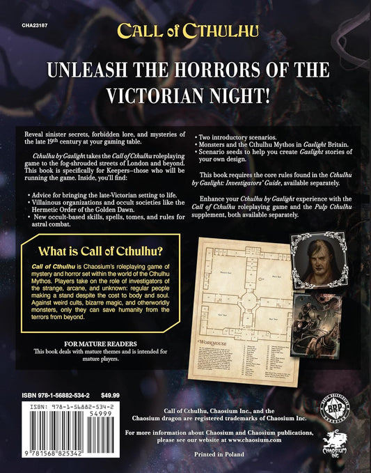 Cthulhu by Gaslight Keepers Guide (HC)