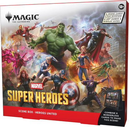 MTG - Marvel Super Heroes Scene Box