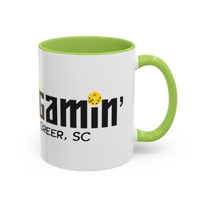 Not Just Gamin' Painting Mug