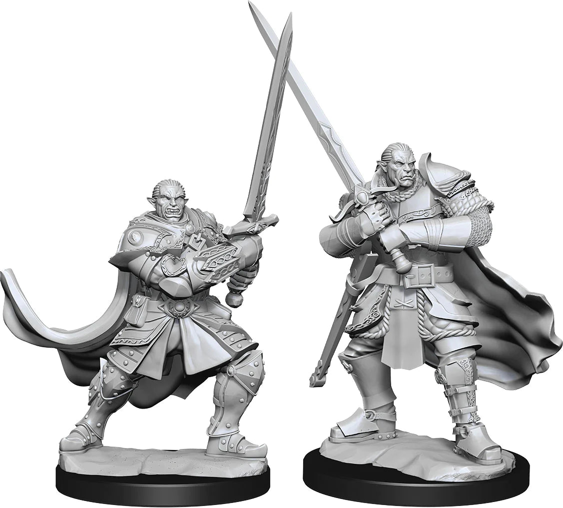 D&D Nolzur’s Marvelous Miniatures: W15 - Half-Orc Paladin Male