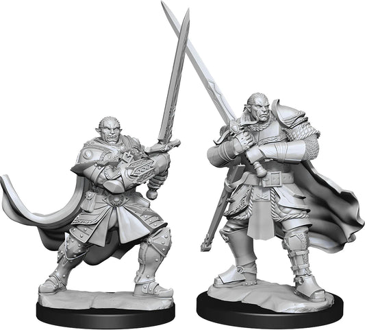 D&D Nolzur’s Marvelous Miniatures: W15 - Half-Orc Paladin Male