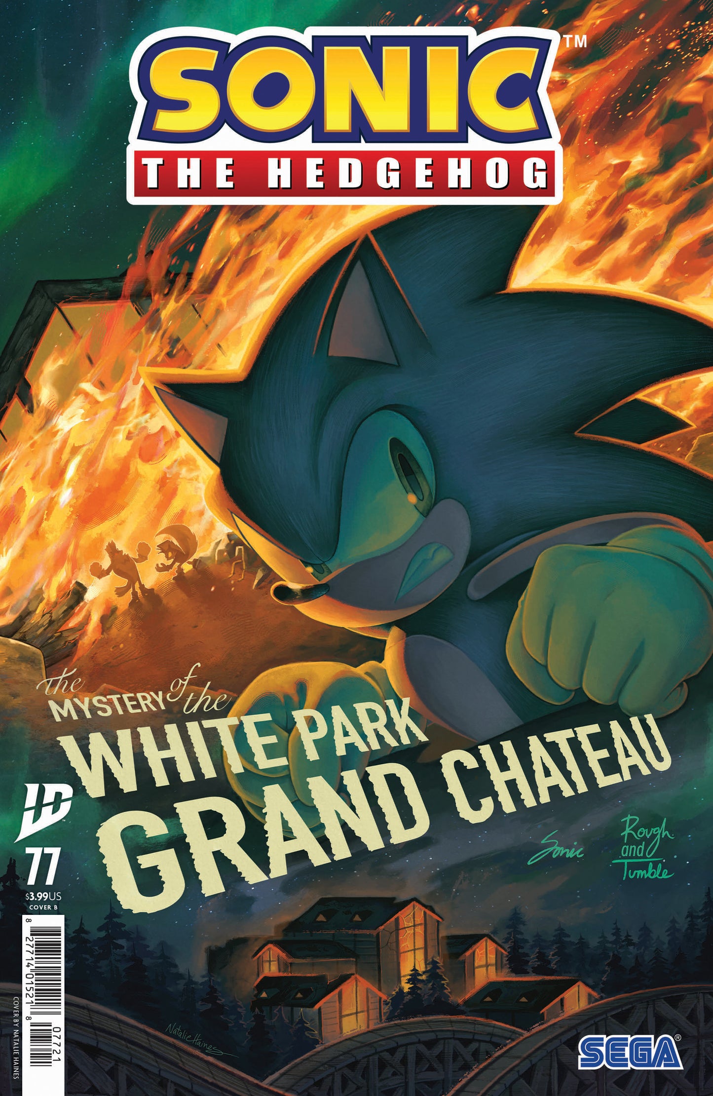 Sonic The Hedgehog #77 Cover B Haines