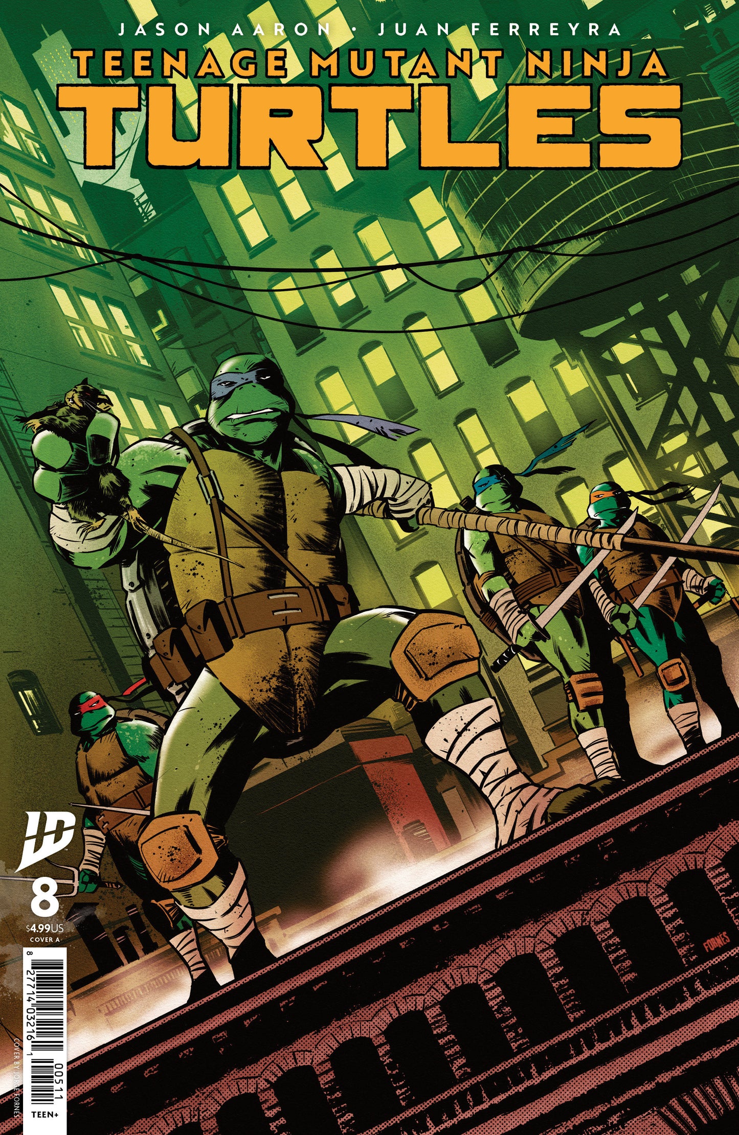 Teenage Mutant Ninja Turtles #8 Cover A (FornéS)