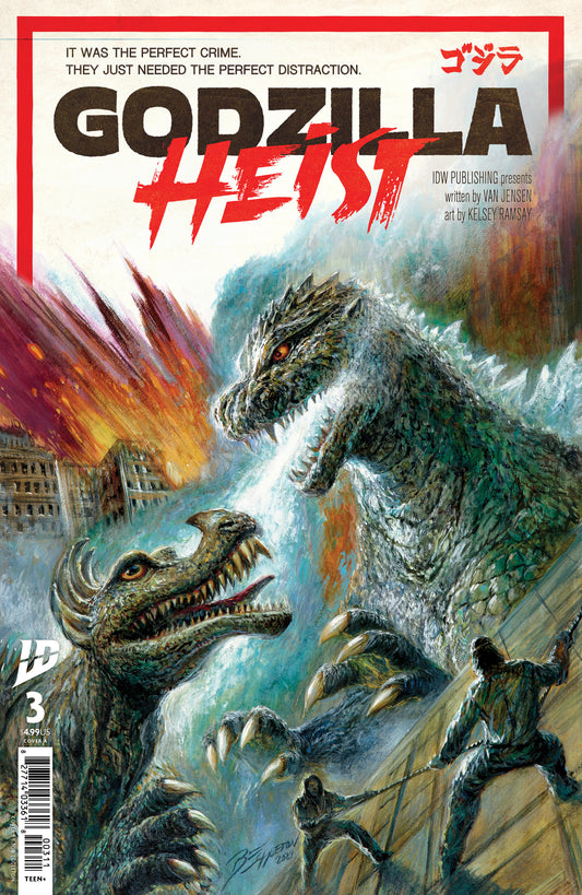 Godzilla Heist #3 Cover A Eggleton