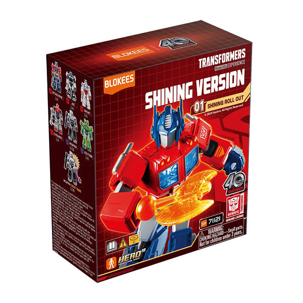Transformers Blokees: 4-inch Shining Model Kit SV01 Shining Roll Out Box