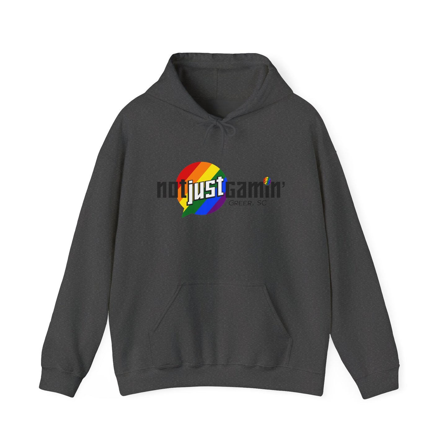 Not Just Gamin' Pride Unisex Heavy Blend™ Hooded Sweatshirt