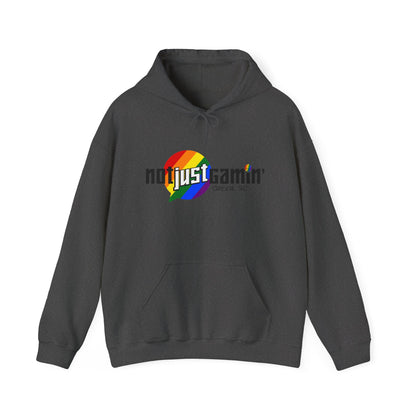 Not Just Gamin' Pride Unisex Heavy Blend™ Hooded Sweatshirt