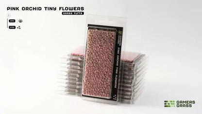 Gamers Grass: Pink Orchid Tiny Flowers