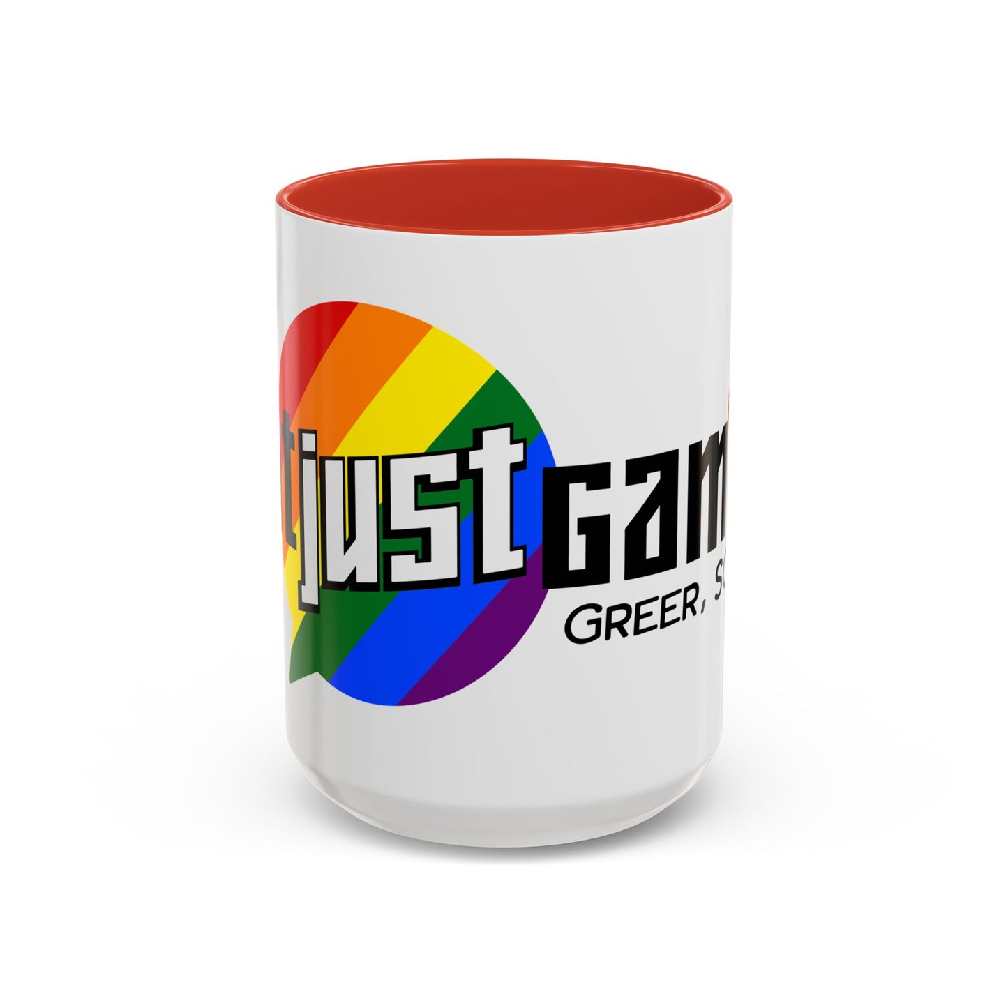 Not Just Gamin' Pride Painting Mug