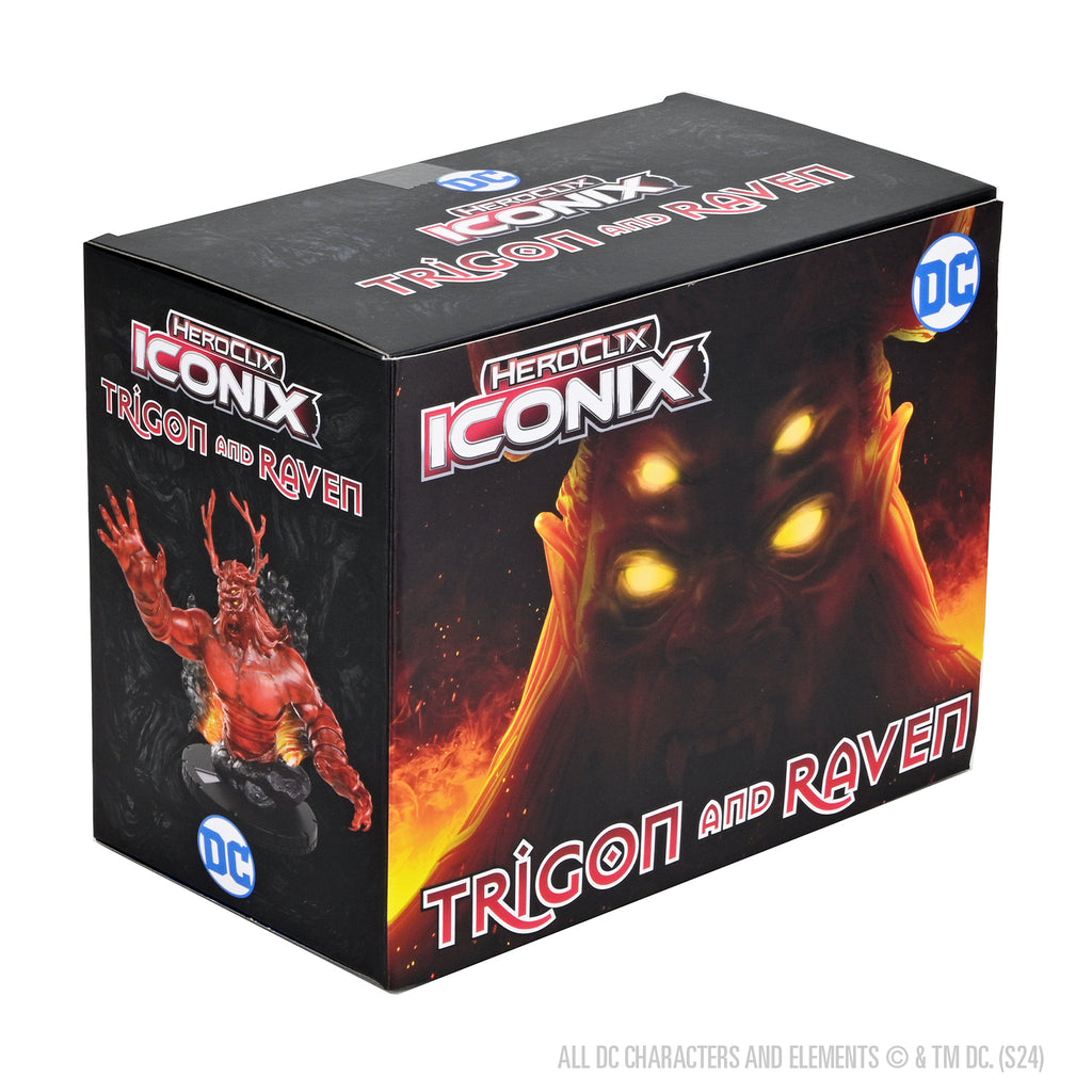 HeroClix - Iconix: Trigon and Raven