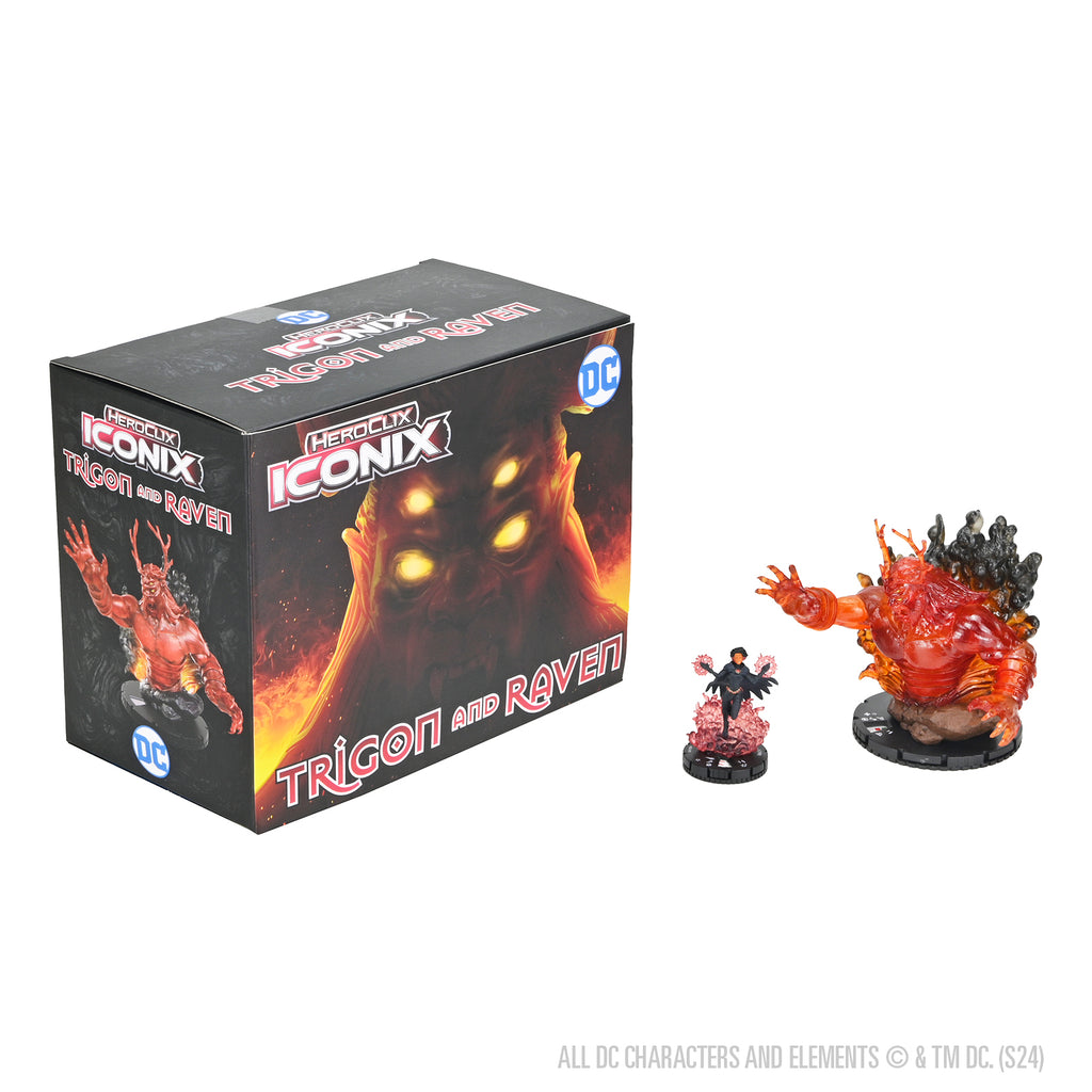 HeroClix - Iconix: Trigon and Raven
