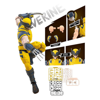Marvel Blokees: 5.3-inch Champion Class Model Kit Infinity SAGA Wolverine