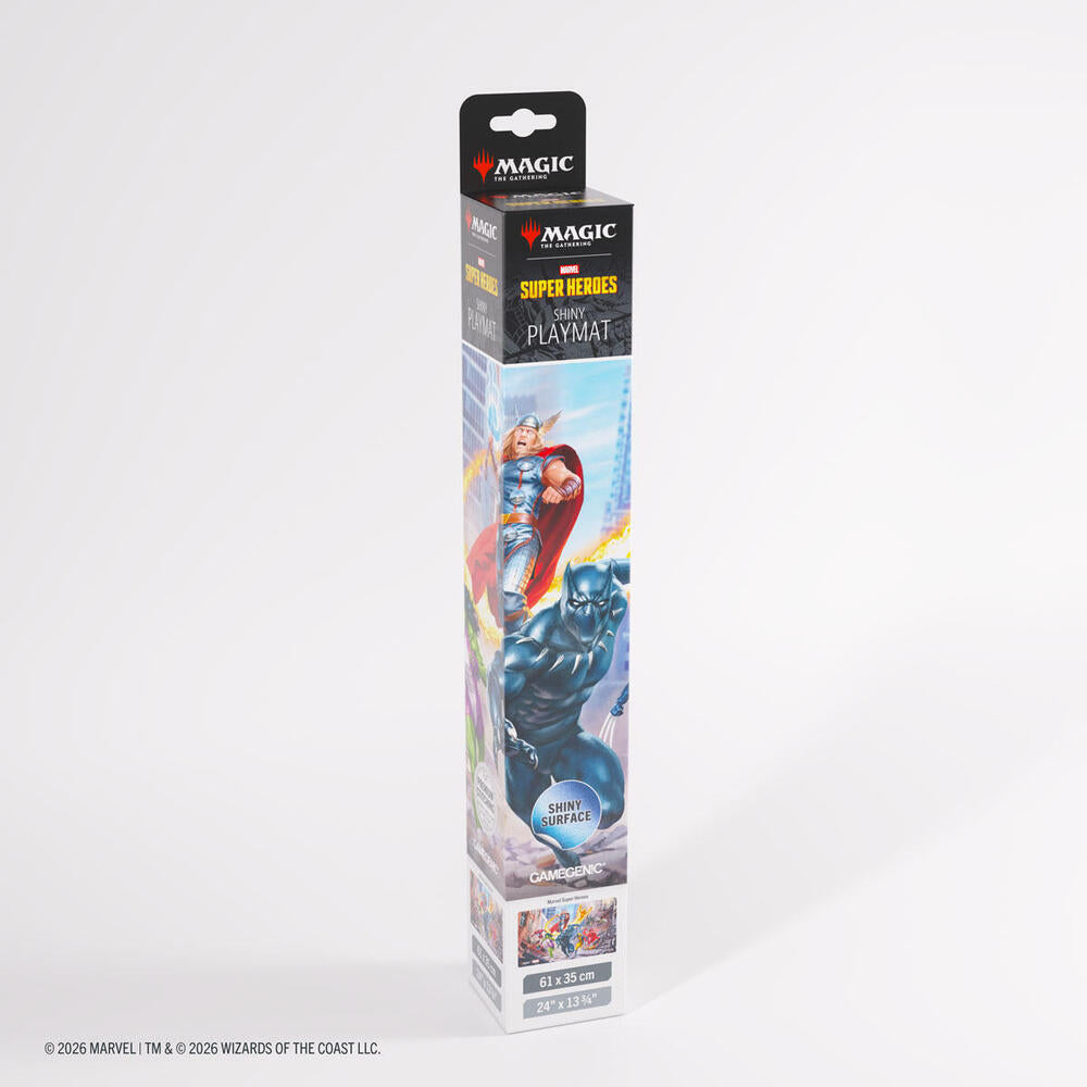 Magic: The Gathering | Marvel Super Heroes Shiny Playmat - Marvel Super Heroes
