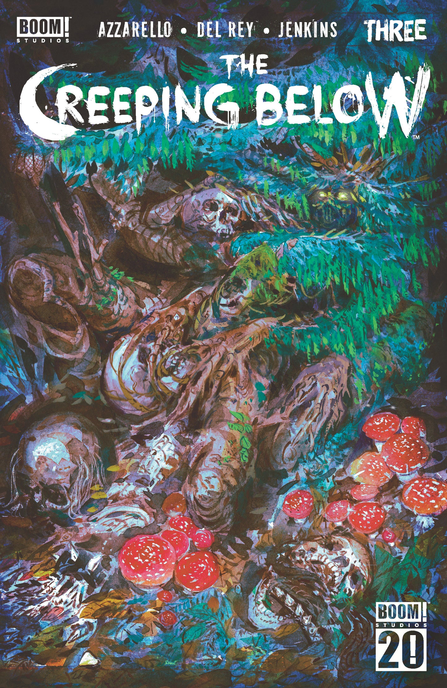 Creeping Below #3 (Of 5) Cover A Del Rey (Mature)