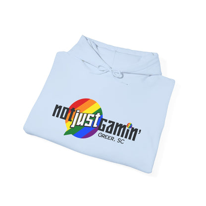 Not Just Gamin' Pride Unisex Heavy Blend™ Hooded Sweatshirt