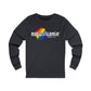 Not Just Gamin' Pride Unisex Jersey Long Sleeve Tee