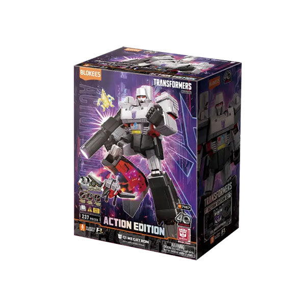 Transformers Blokees: 8-inch Action Light Up Model Kit AE02 Megatron