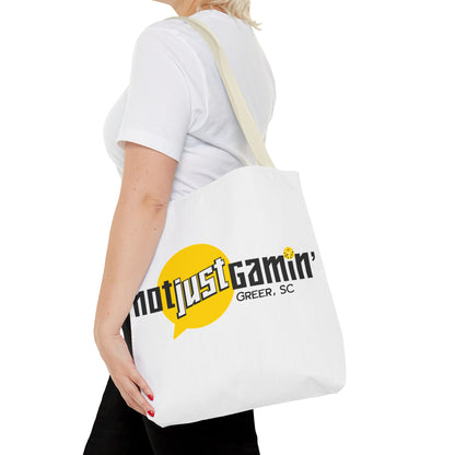 Not Just Gamin' Tote Bags