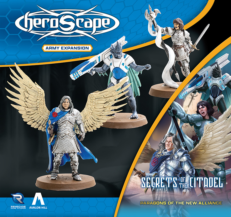 Heroscape: Secrets of the Citadel Army Expansion | Paragons of the New Alliance