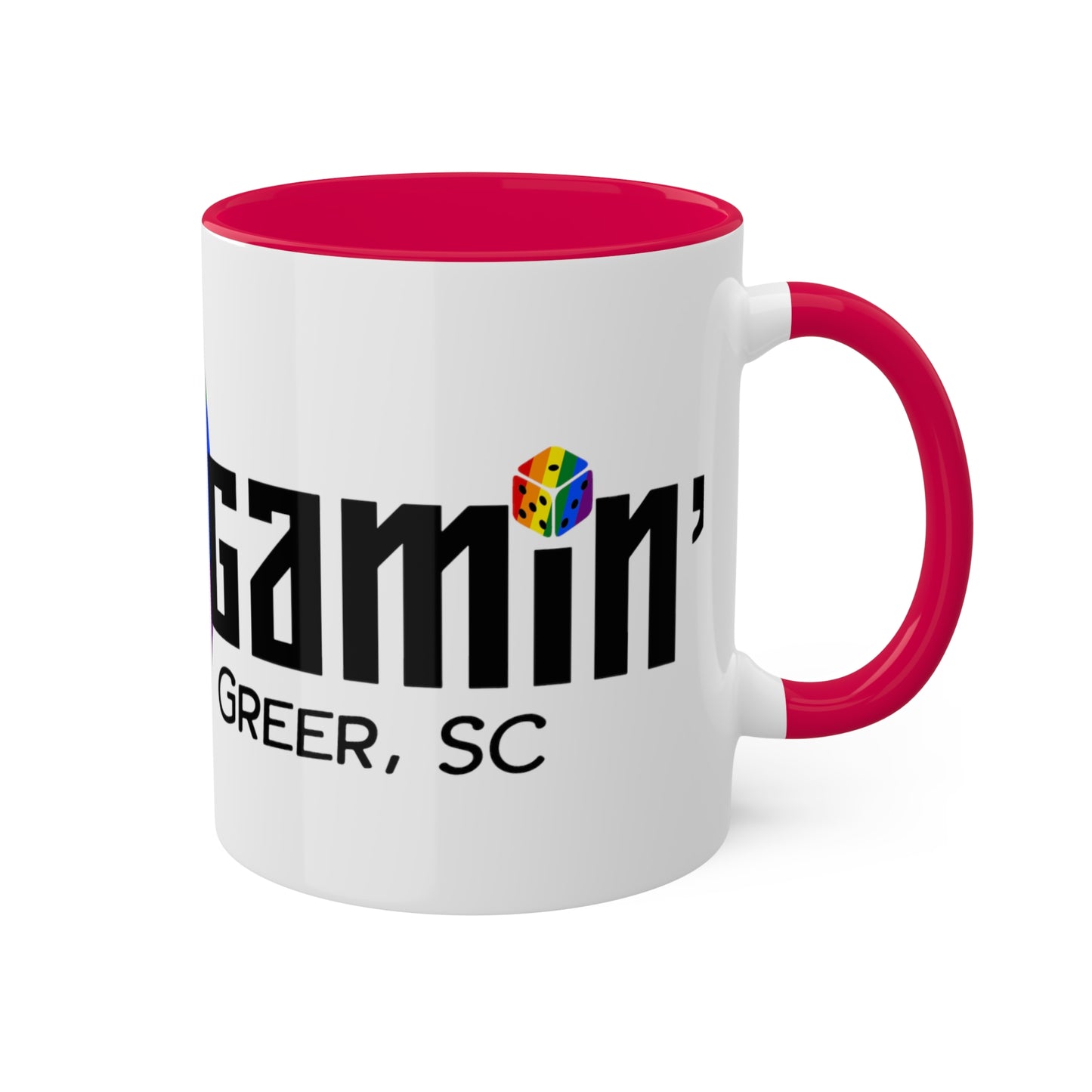 Not Just Gamin' Pride Paint Night Mugs, 11oz