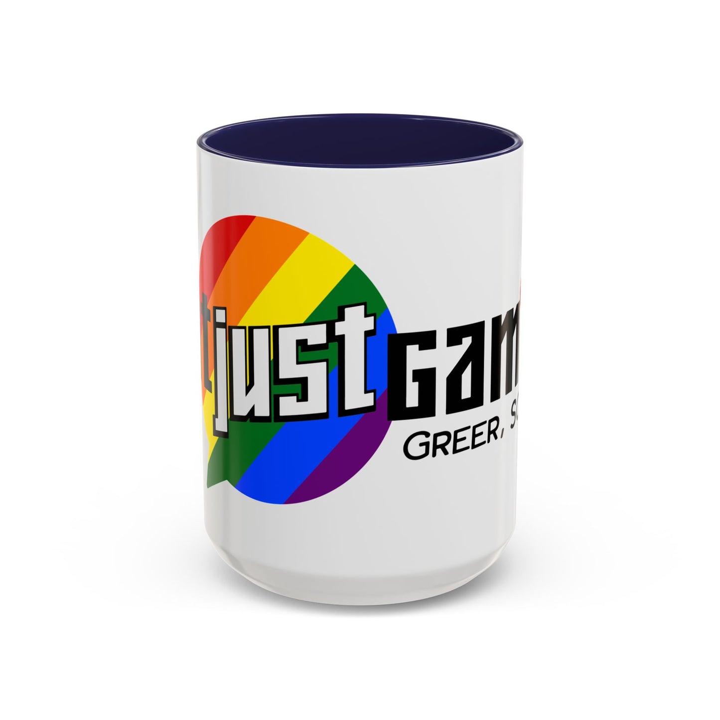 Not Just Gamin' Pride Painting Mug