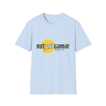Not Just Gamin' T-Shirt — Greer, SC Retro Gaming Tee