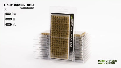 Gamers Grass: Light Brown 6mm Small Tufts