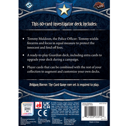 Arkham Horror: The Card Game - Tommy Muldoon Investigator Deck