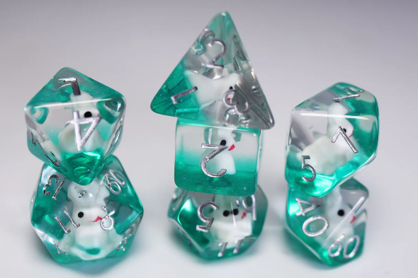 Foam Brain - Bouncing Bunny RPG Dice