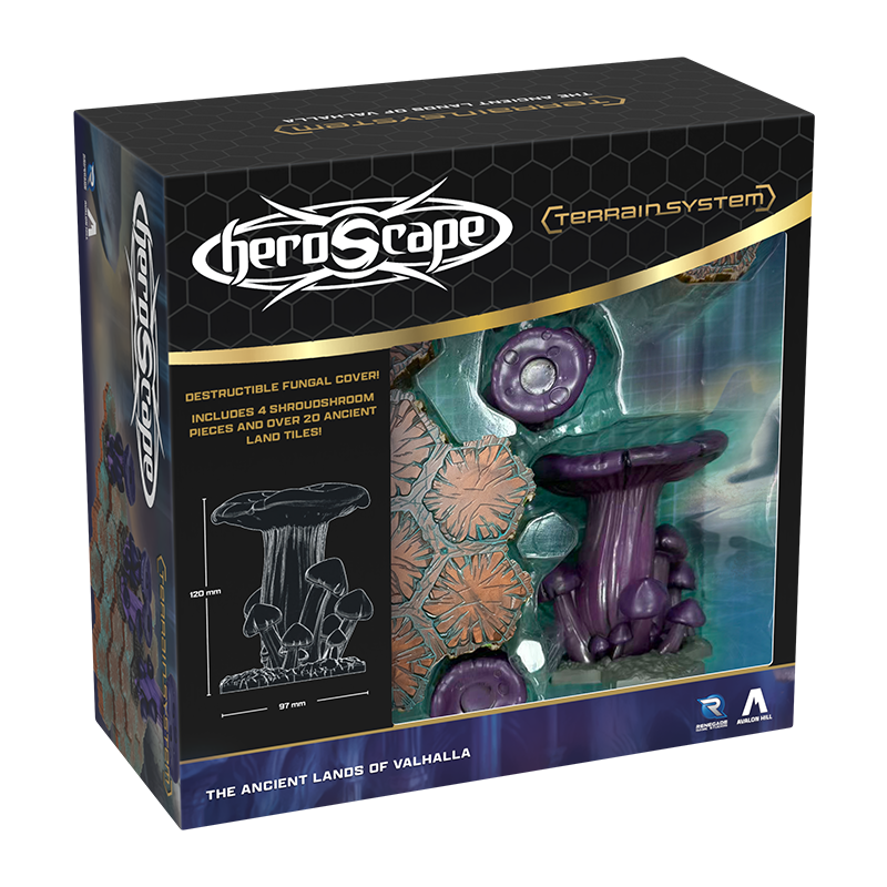 Heroscape: The Ancient Lands of Valhalla Terrain System