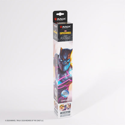 Magic: The Gathering | Marvel Super Heroes Shiny Playmat - Striking Black Panther