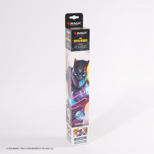 Magic: The Gathering | Marvel Super Heroes Shiny Playmat - Striking Black Panther