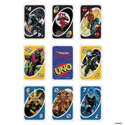 UNO The Amazing Spider-Man Card Game