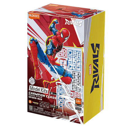 Marvel Blokees: 5.3-inch Champion Class Model Kit Marvel Rivals Spider-Man