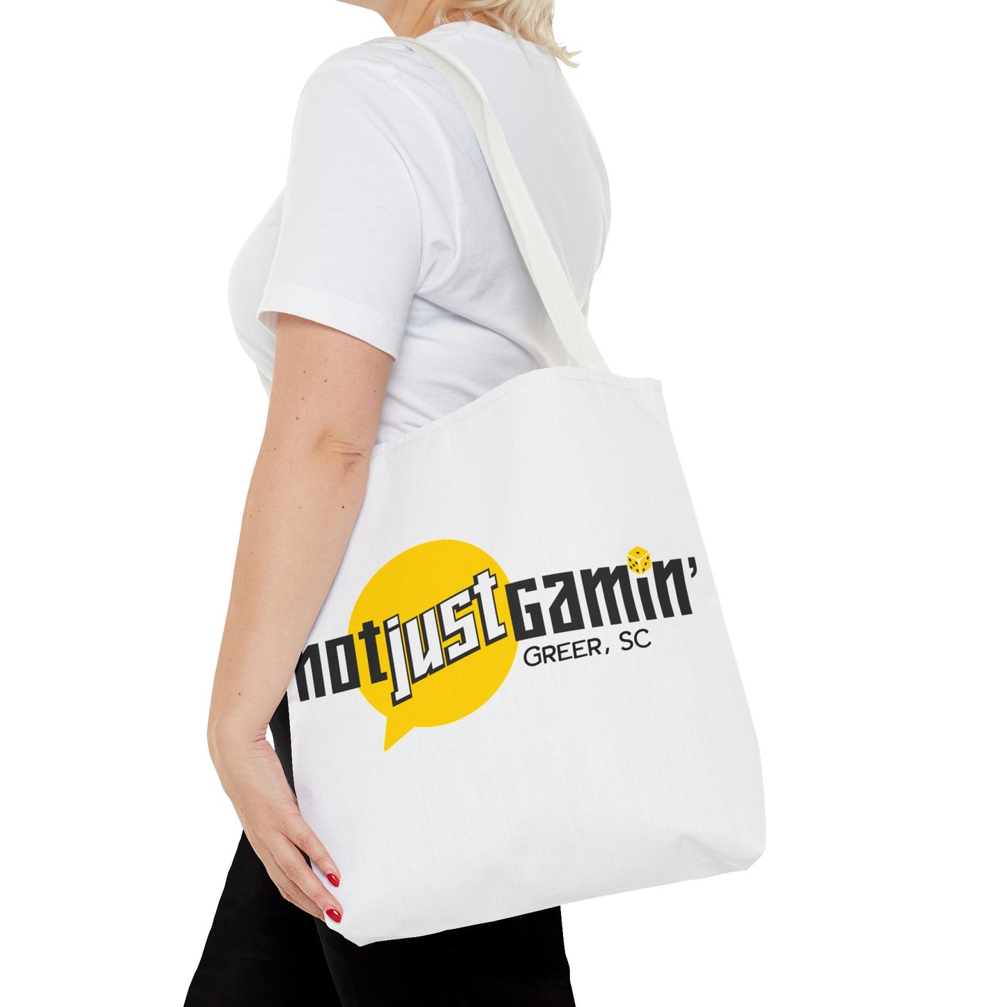 Not Just Gamin' Tote Bags