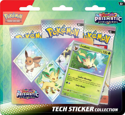 Pokémon Scarlet & Violet: Prismatic Evolutions Tech Sticker Collection