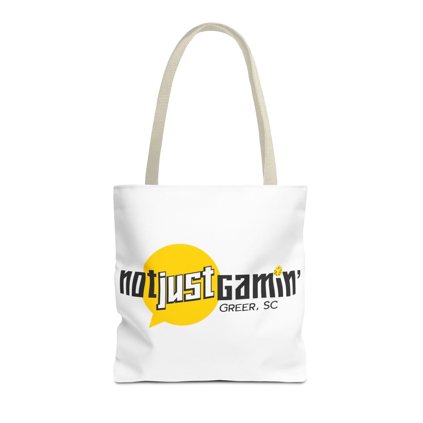 Not Just Gamin' Tote Bags