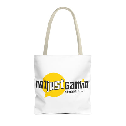 Not Just Gamin' Tote Bags