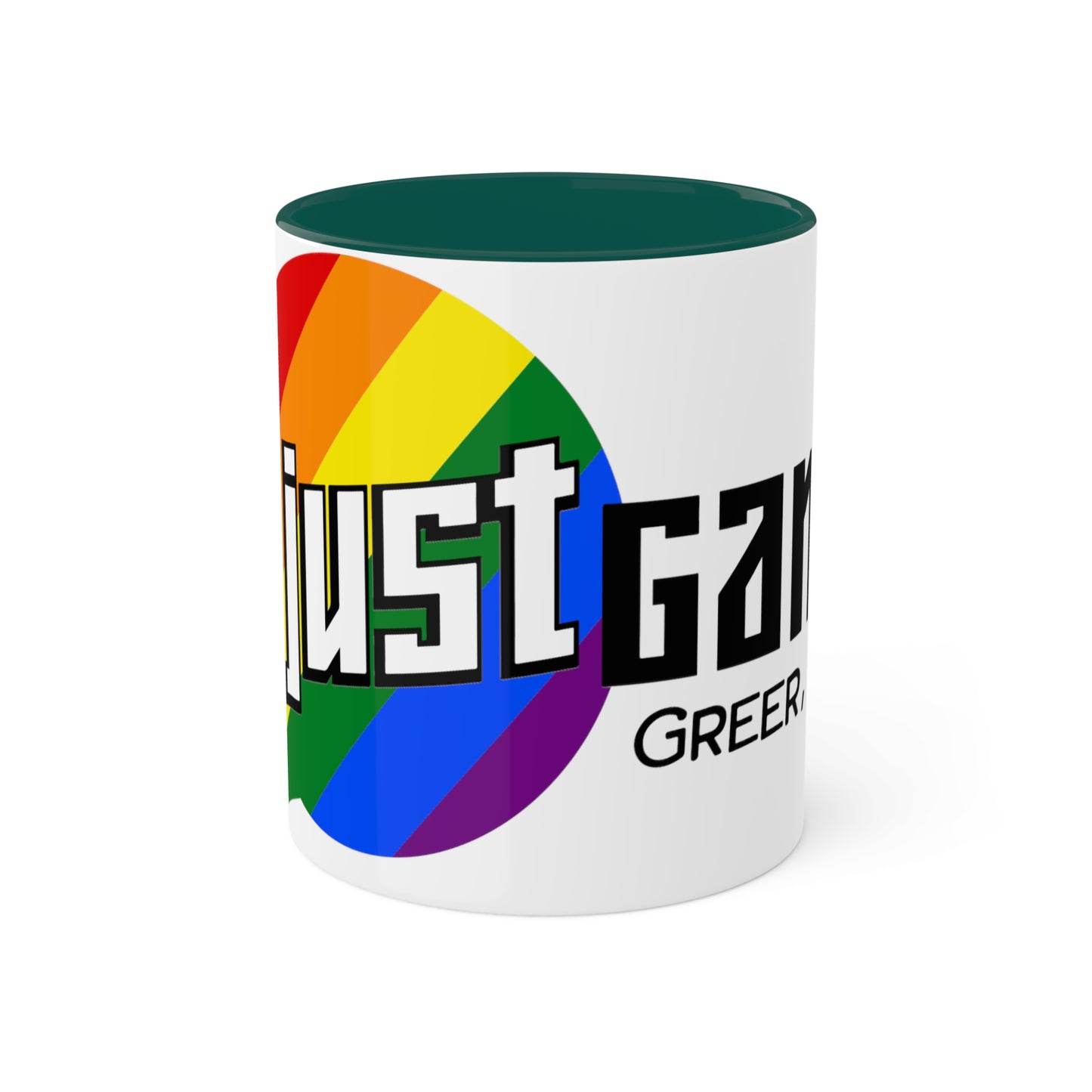 Not Just Gamin' Pride Paint Night Mugs, 11oz