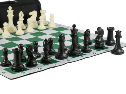 Pro Chess Tournament Set with Triple-Weight Pieces