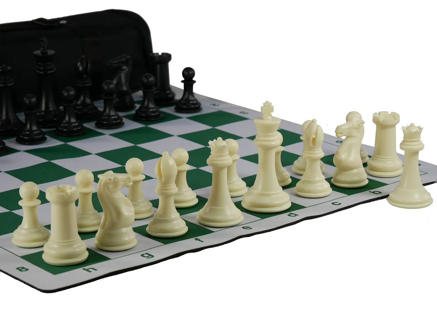 Pro Chess Tournament Set with Triple-Weight Pieces