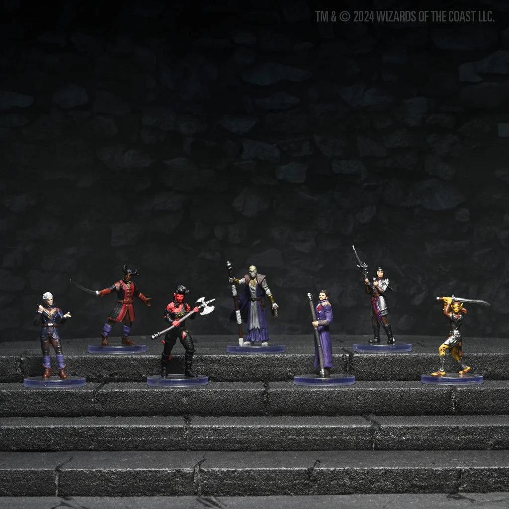 D&D Icons of the Realms Miniatures: Baldur's Gate 3 Character Boxed Set