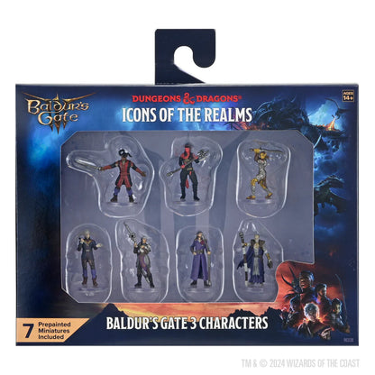 D&D Icons of the Realms Miniatures: Baldur's Gate 3 Character Boxed Set