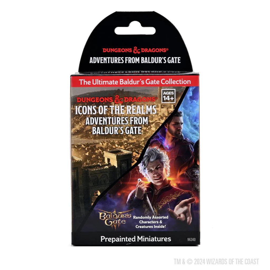 D&D Icons of the Realms Miniatures: Adventures from Baldur's Gate - Booster Pack